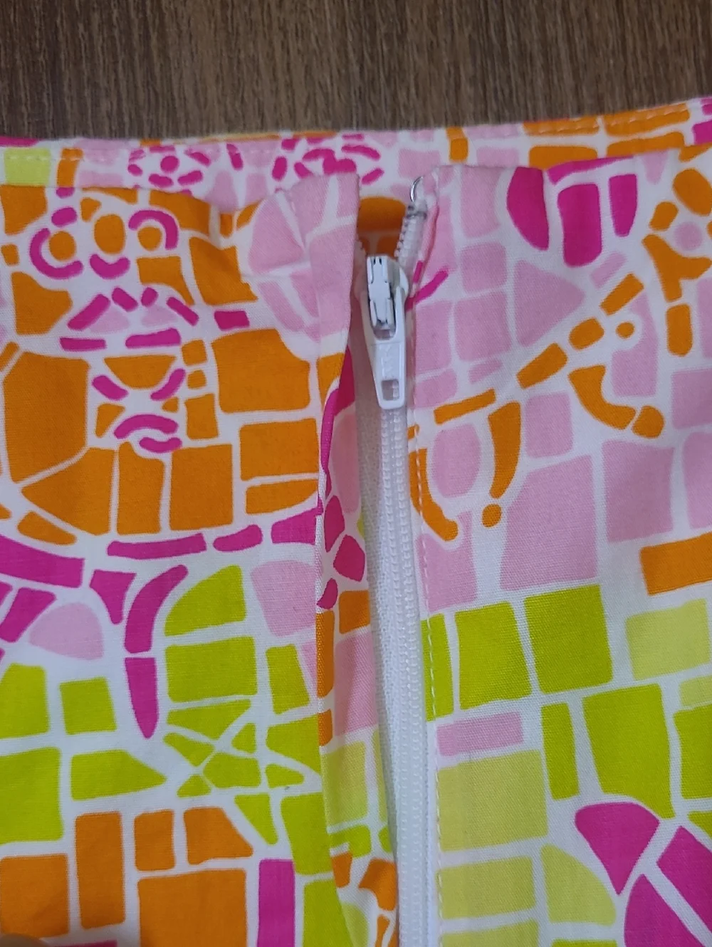Lilly Pulitzer White Pink Green Floral Label vintage‎ Y2k size 8 for women.